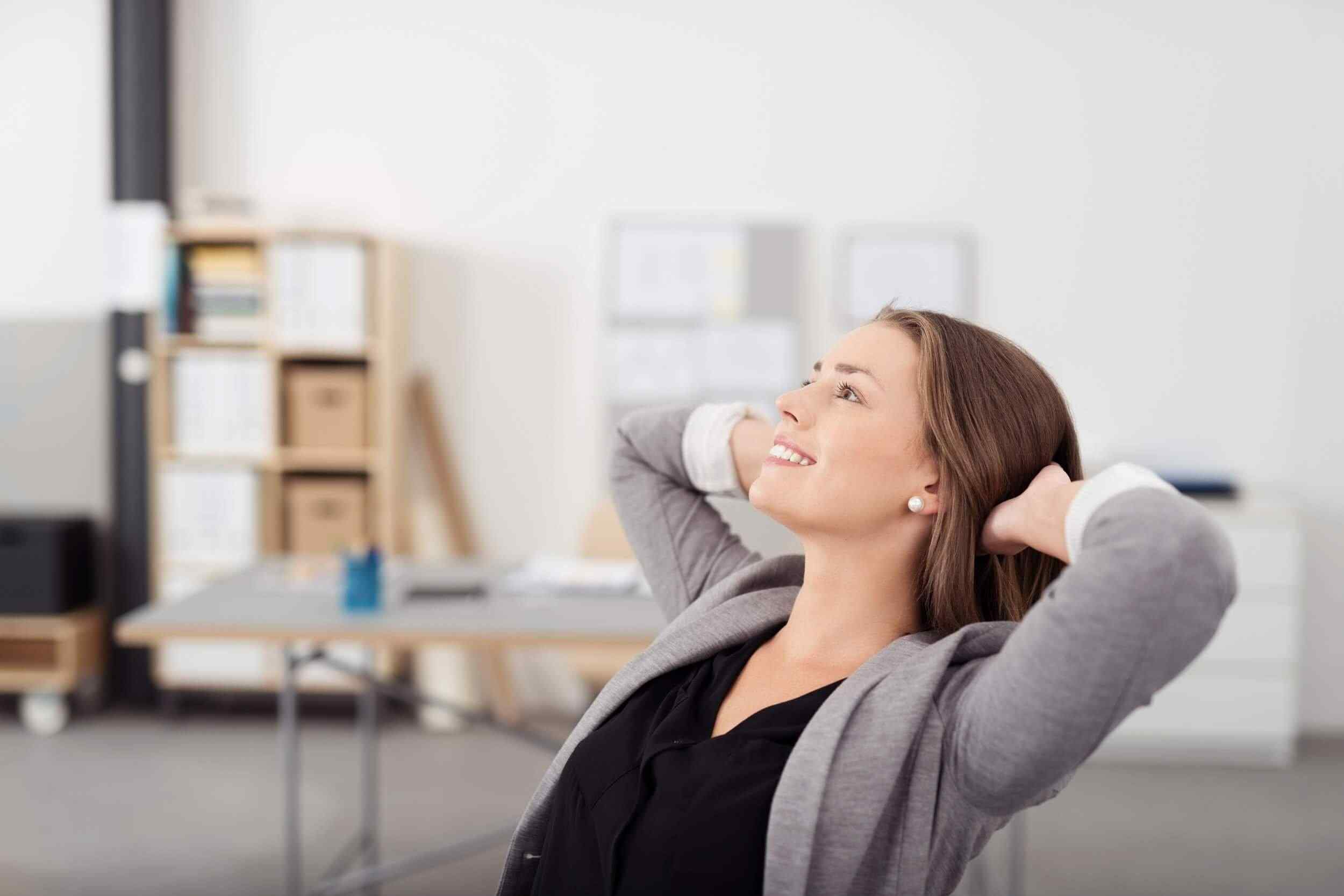 rire au travail