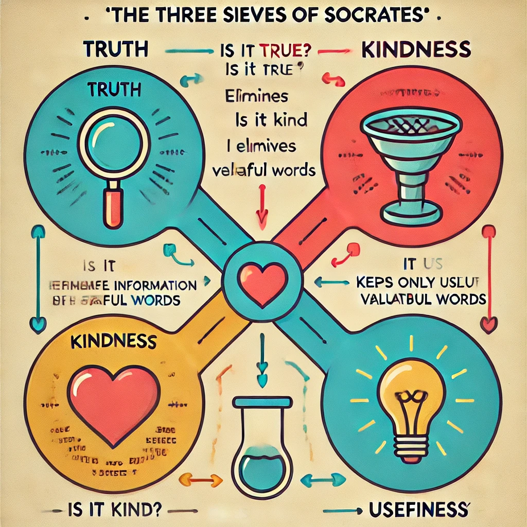 3 Tamis de Socrate en image